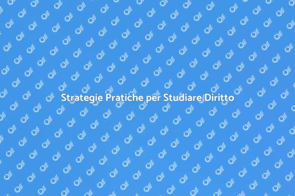 Semplifica lo Studio del Diritto