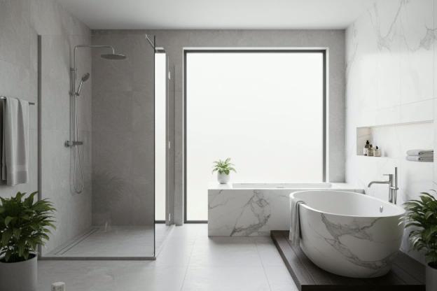Installare un box doccia in piastrelle di ceramica