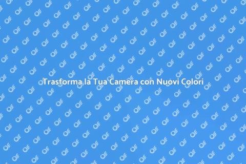 Rinnovare il Colore delle Pareti