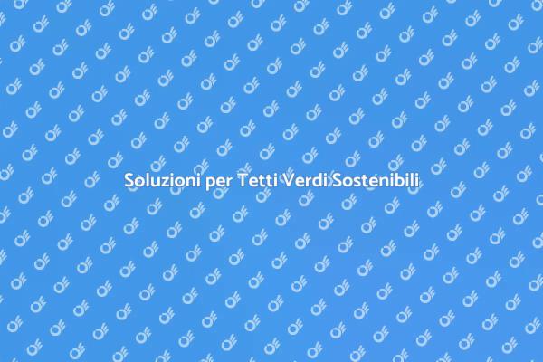 Innovazione nel Design di Tetti Verdi