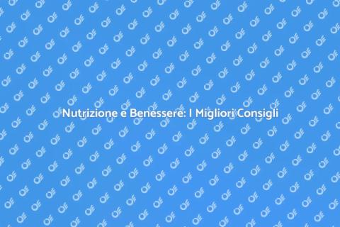 Consigli per un'Alimentazione Equilibrata