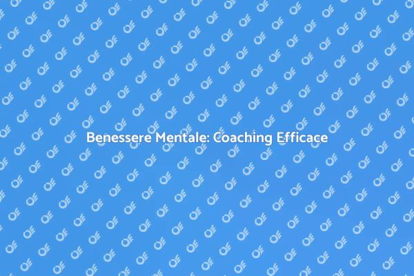 Investi nel Tuo Benessere Mentale