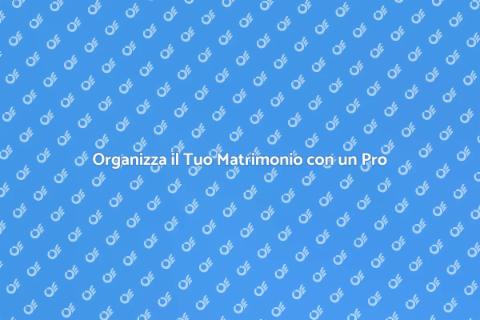 Wedding Planner: Un Viaggio Indimenticabile