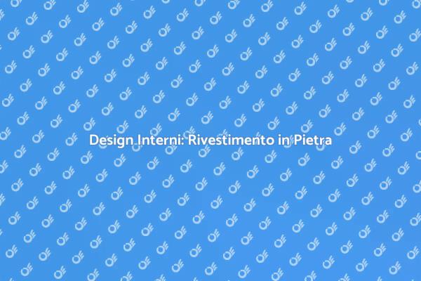 Trasforma i Tuoi Interni con Pietra