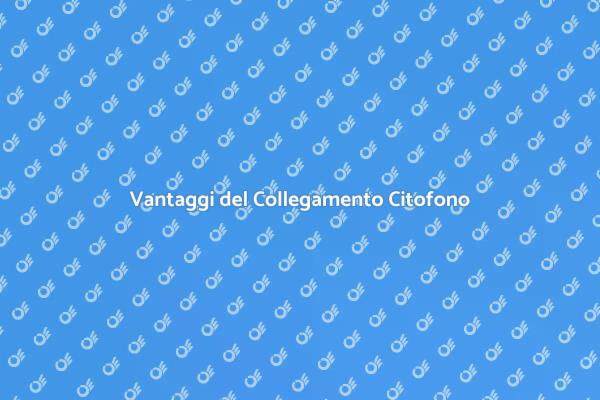 Sicurezza e Comfort con Citofono