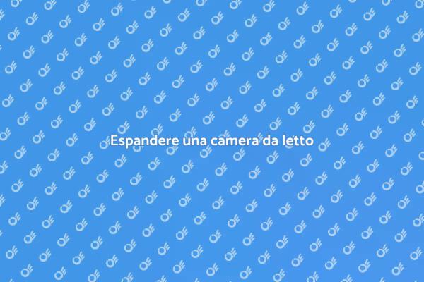 Trasforma la tua camera da letto