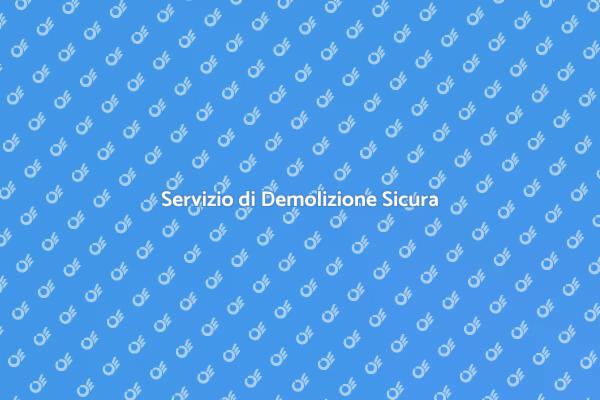 Demolizione Responsabile e Sicura