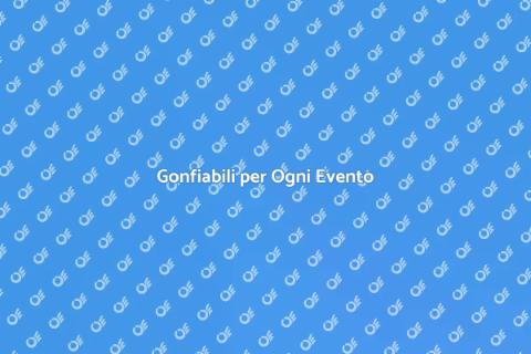 Noleggio Installazione Gonfiabile