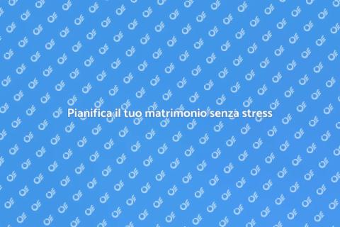Organizzazione parziale di nozze