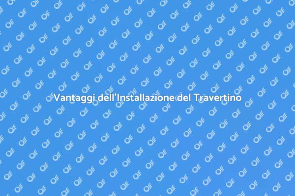 Travertino: Eleganza e Resistenza