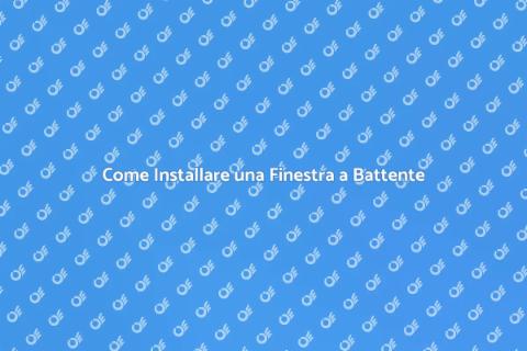 Finestra a Battente: Comfort e Stile