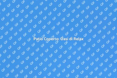 Costruire un Patio con Copertura