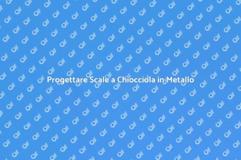 Scale a Chiocciola in Metallo Eleganti