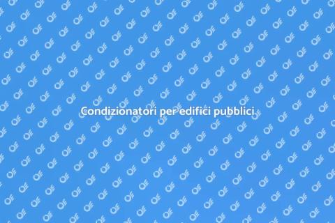 Installazione condizionatore municipio