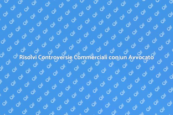 Controversie Commerciali: L'Importanza di un Avvocato