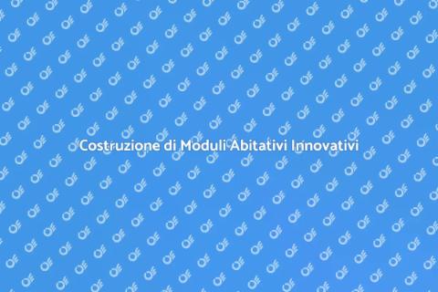 Moduli Abitativi Prefabbricati Sostenibili