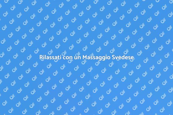 Rinnova il Tuo Benessere con un Massaggio