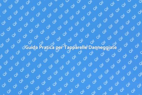 Riparare Tapparelle Danneggiate Facile