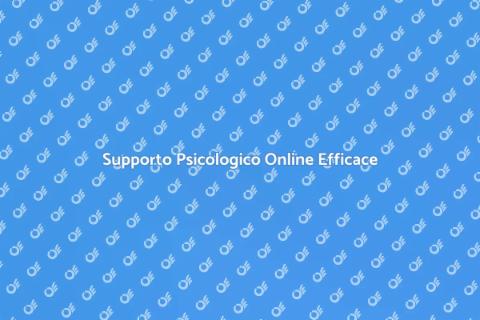 Sostegno Psicologico a Distanza