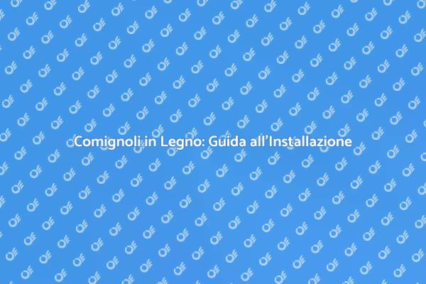 Come Installare un Comignolo in Legno