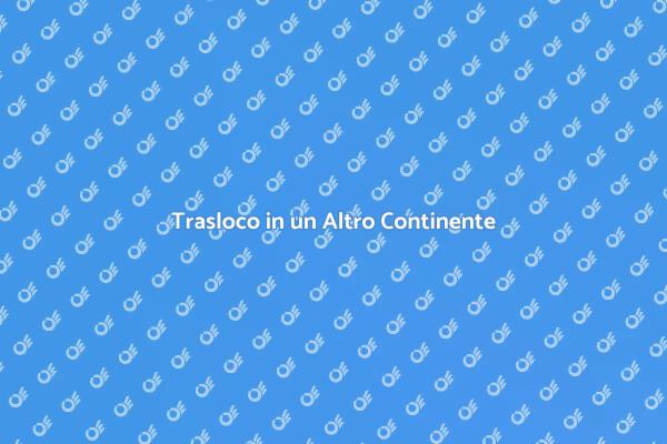 Traslocare: Una Nuova Avventura