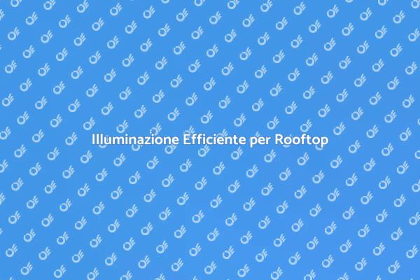 Trasforma il Tuo Rooftop con Elettricità