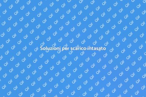 Scarico intasato: come risolvere