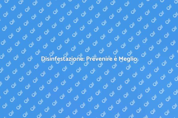 Mantieni la Tua Casa Libera da Insetti