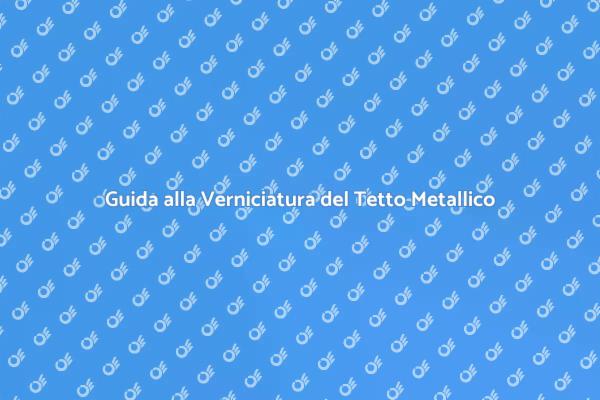 Come Dipingere un Tetto di Metallo