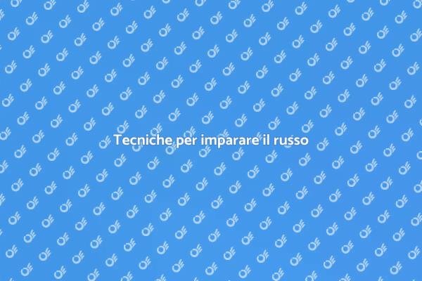 Apprendere il russo con facilità
