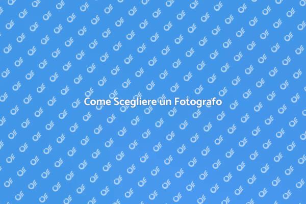 Cattura i Tuoi Momenti con un Fotografo