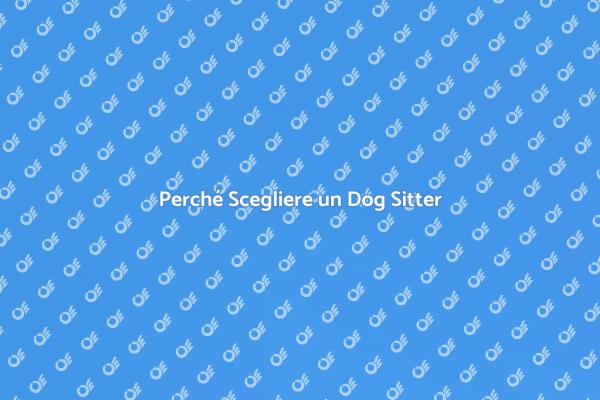 Dog Sitter: Un Servizio Essenziale