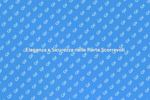 Porta Scorrevole con Serratura Sicura