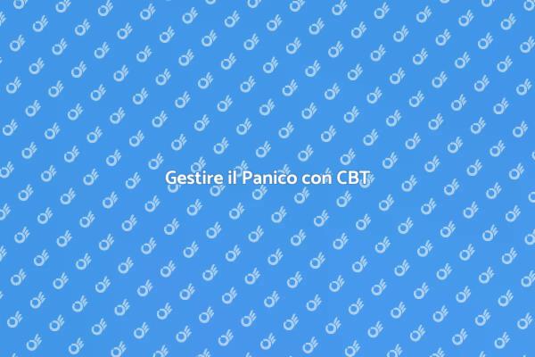 Supera il Panico con la CBT