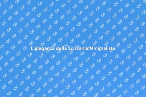 Scrivania Minimalista: Stile e Funzionalità