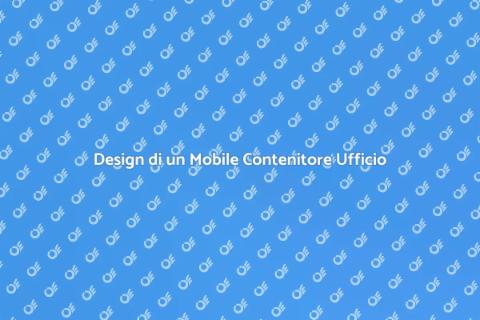 Mobile Contenitore Ufficio Elegante