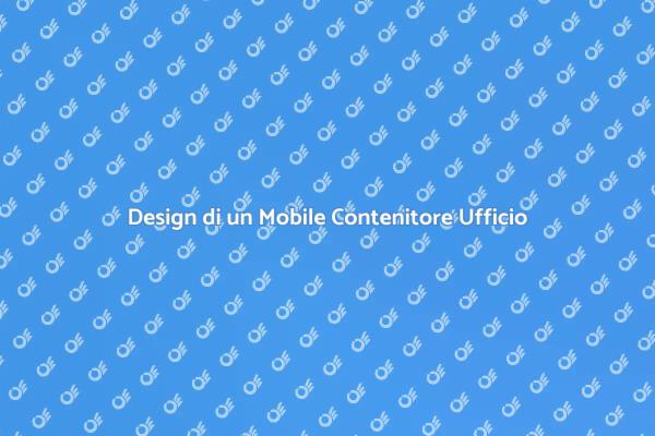 Mobile Contenitore per Ufficio: Eleganza e Funzionalità