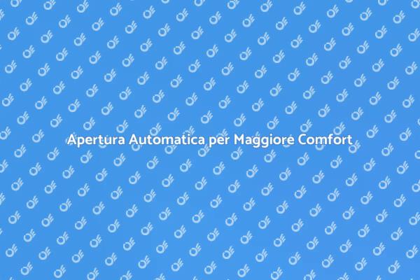 Innovazione e Sicurezza con Apertura Automatica