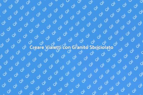 Vialetto in Granito Sbriciolato