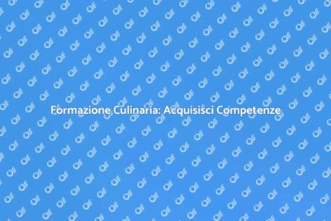 Competenze per l'Istruzione Culinaria