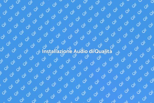 Potenzia il Tuo Spazio con Audio