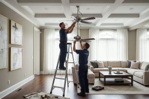 installare o sostituzione ventilatore da soffitto: Da €35