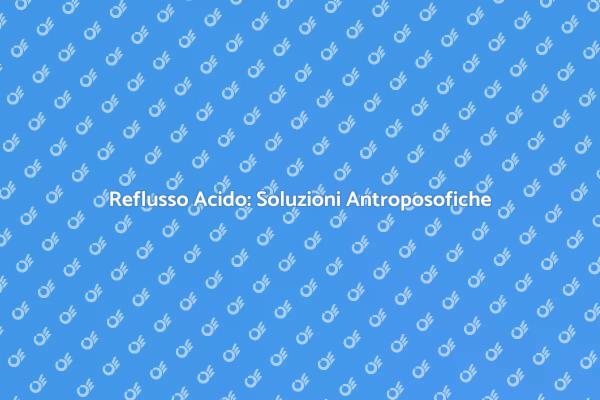 Riflessioni sulla Medicina Antroposofica