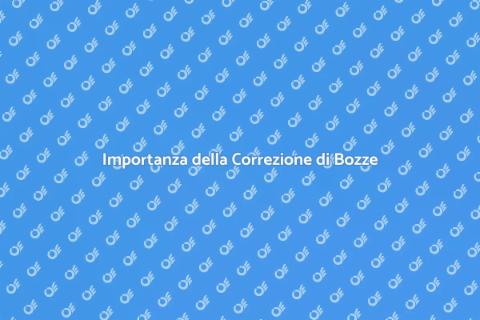 Correzione di Bozze per Pubblicazione