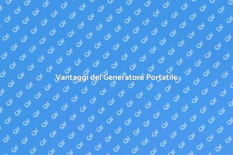 Generatore Portatile: Energia Sempre Disponibile