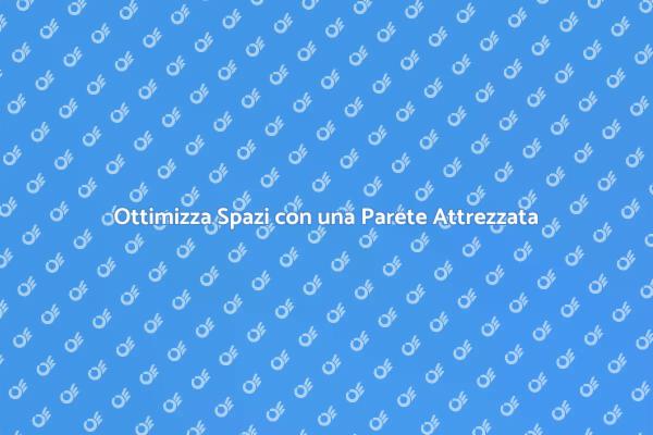 Crea il Tuo Spazio con una Parete Attrezzata
