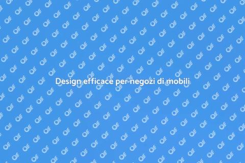 Allestimento negozio di mobili in legno