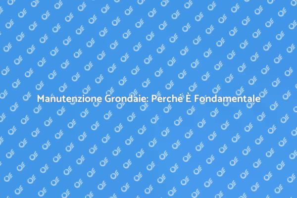 Grondaie Pulite, Casa Protetta!