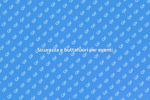 Ingaggiare un buttafuori per eventi