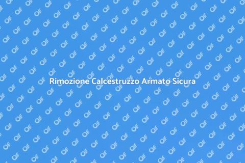 Demolizione Calcestruzzo Armato